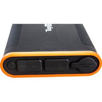  Power Bank TOPON TOP-X50, 48000мAч черный/оранжевый 