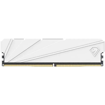  ОЗУ Netac Shadow S NTSSD4P32DP-16W DDR 4 DIMM 16Gb (8Gbx2) PC25600, 3200Mhz C16 White, с радиатором 