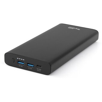  Power Bank TOPON TOP-T100, 26800мAч черный 