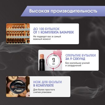  Электрический штопор Zigmund & Shtain ZWC-640 