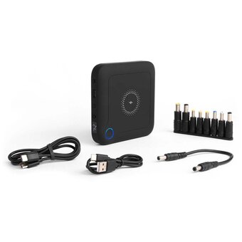  Power Bank TOPON TOP-T84, 24000мAч черный 