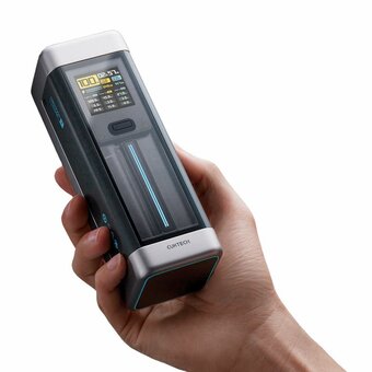  Power Bank Cuktech PB250 ZMI 25000мАч 210Вт Type-C Quick Charge 3.0 PD 6A серый 