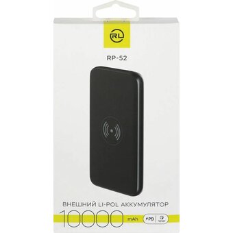  Power Bank Redline RP52, 10000мAч (УТ000032478) черный 