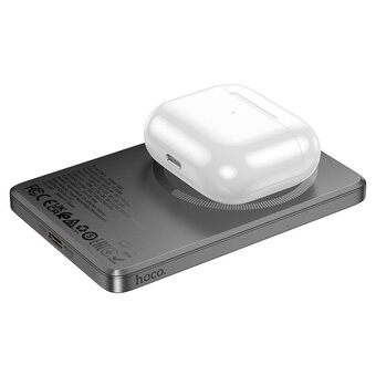  Аккумулятор внешний резервный HOCO Q26 Joy PD20W magnetic fast charging power bank 5000mAh серый 