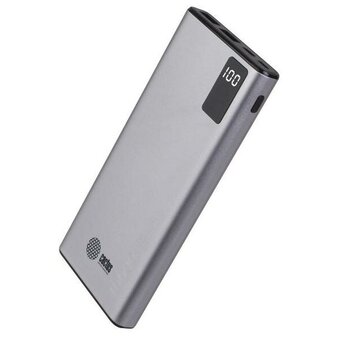  Power Bank Cactus CS-PBFSLT-10000, 10000мAч серый 