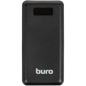  Power Bank Buro BPF30D (BPF30D22PBK), 30000мAч черный 