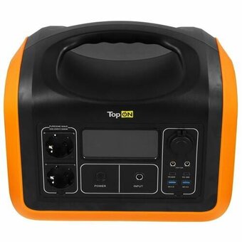  Электростанция портативная TopON TOP-X1200 310000mAh 10A QC3.0/PD3.0 2xUSB черный/оранжевый 