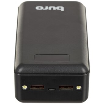  Power Bank Buro BPF30D (BPF30D22PBK), 30000мAч черный 