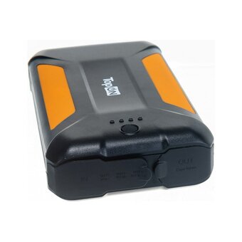  Power Bank TOPON TOP-X38PRO, 38000мAч черный/оранжевый 
