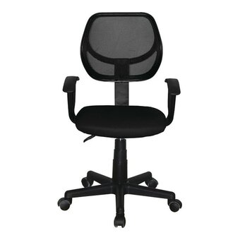  Кресло BRABIX Flip MG-305 на колесиках, сетка/ткань, серый/чёрный/черный 