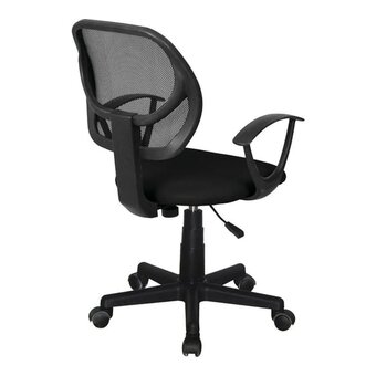  Кресло BRABIX Flip MG-305 на колесиках, сетка/ткань, серый/чёрный/черный 