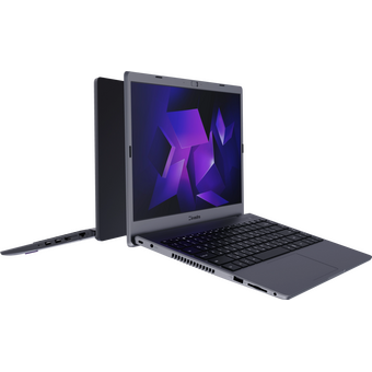  Ноутбук KVADRA Nau LE14U (Y22L01P01101R-136B76) Core i3-1215U 1.2GHz, 14,1" FHD (1920x1080) IPS, 8Gb DDR4-3200, 256Gb SSD, 1.6kg, noOS, Графит 