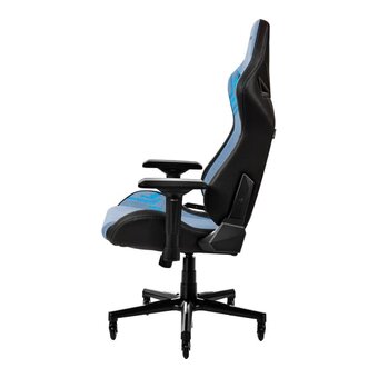  Кресло игровое KARNOX Legend Tr Fabric KX800514-BG на колесиках, ткань, синий/черный 