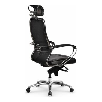  Кресло МЕТТА Samurai SL-2.04 MPES z312299090 на колесиках, эко.кожа/сетка, черный 