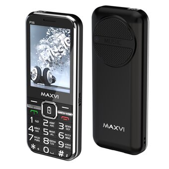  Мобильный телефон MAXVI P18i Black 