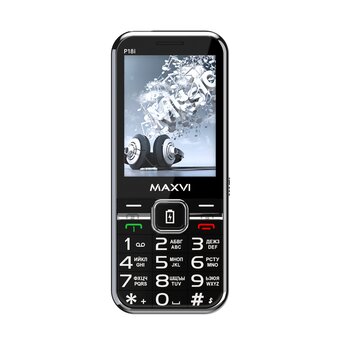  Мобильный телефон MAXVI P18i Black 