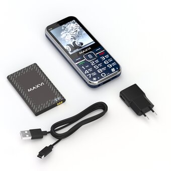  Мобильный телефон MAXVI P18i Blue 