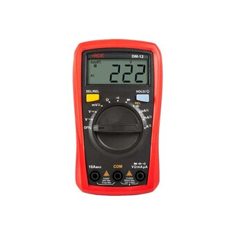  Мультиметр RGK DM-12 (779630) цифровой с поверкой 
