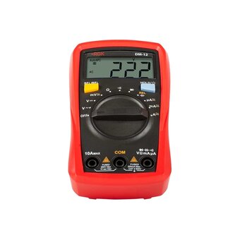  Мультиметр RGK DM-12 (779630) цифровой с поверкой 