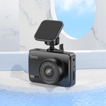  Видеорегистратор HOCO DV2 Driving recorder with display черный 