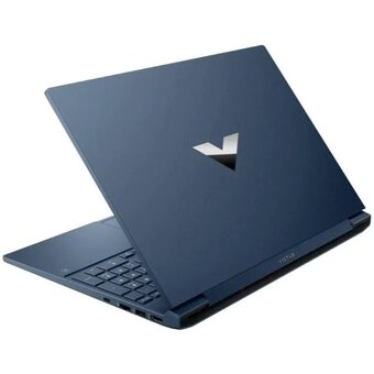  Ноутбук HP Victus 15-fa0033dx (9T9R8UA#ABA) 15.6" 1920x1080/Intel Core i5-12450H/RAM 8Гб/SSD 512Гб/GeForce RTX 3050 4Гб/EngRus/Win11H синий 2.29 кг 