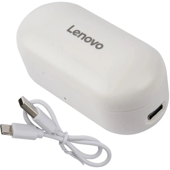  Наушники Lenovo HT28 белый 