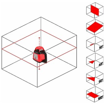  Лазерный нивелир RGK SP 100 (4610011871399) 