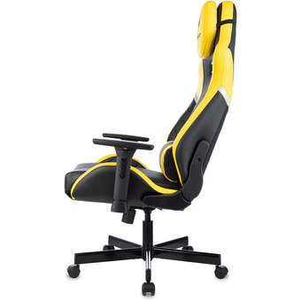  Кресло игровое Knight Thunder 5X Y черный/желтый эко.кожа 