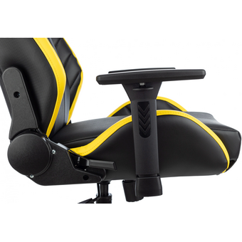  Кресло игровое Knight Thunder 5X Y черный/желтый эко.кожа 