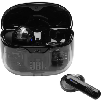  Наушники JBL Tune Beam Ghost JBLTBEAMGBLKAS черный 