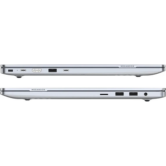  Ноутбук TECNO MegaBook T16 (T16RA-NES0) 16", IPS, Intel Core i5 13420H 2.1ГГц, 8 ядер, 16ГБ 512ГБ SSD, AMD Radeon, без операционной системы, серебр 