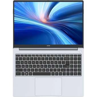  Ноутбук TECNO MegaBook T16 (T16RA-NES0) 16", IPS, Intel Core i5 13420H 2.1ГГц, 8 ядер, 16ГБ 512ГБ SSD, AMD Radeon, без операционной системы, серебр 