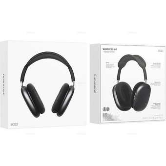  Наушники bluetooth полноразмерные BOROFONE BO22 Plus Elegant BT headphones серый 