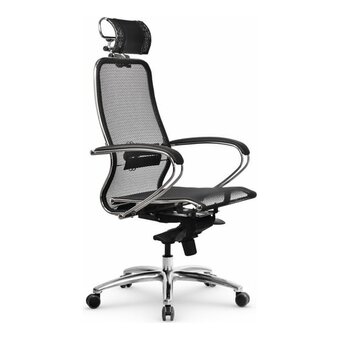  Кресло МЕТТА Samurai S-2.04 MPES z312294330 на колесиках, сетка, черный 