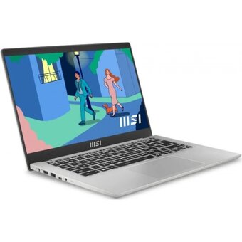  Ноутбук MSI Modern 14 (9S7-14J112-1279) Core i5-1335U 14" FHD (1920*1080), 60Hz IPS Onboard DDR4 16GB Iris Xe Graphics 512GB SSD 1.6kg DOS 