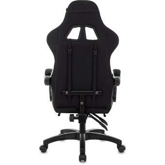  Кресло игровое Zombie Weaver G черный/серый с подголов. крестов. пластик подст.для ног пластик черный 