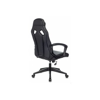  Кресло игровое Zombie Weaver R (Zombie Weaver Red) черный/красный ткань/эко.кожа крестов. пластик подст.для ног 