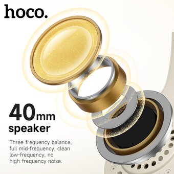  Наушники полноразмерные bluetooth HOCO W46 (черный) 