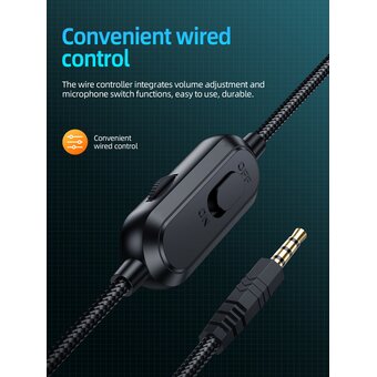  Наушники Hoco W103 Magic tour gaming, black 