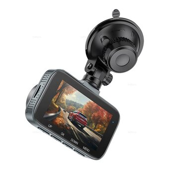  Видеорегистратор HOCO DV5 Driving recorder with 3-inch display черный 