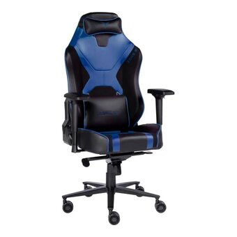  Кресло игровое ZONE 51 Armada Z51-ARD-BL на колесиках, эко.кожа/ткань, черный/синий 