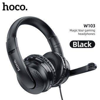  Наушники Hoco W103 Magic tour gaming, black 