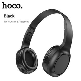  Наушники полноразмерные bluetooth HOCO W46 (черный) 