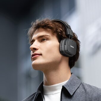  Наушники полноразмерные bluetooth HOCO W56 Earl BT headphones черный 