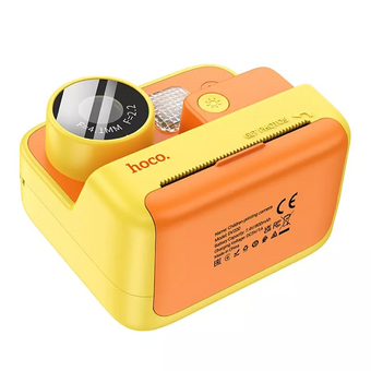  Детская камера HOCO DV200 Dual lens children printing camera yellow 