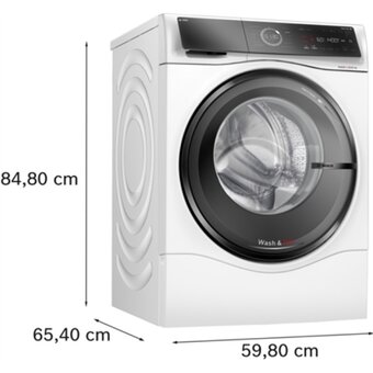  Стиральная машина Bosch Serie 8 WNC254A0SN с сушкой белый 