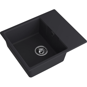  Кухонная мойка GranFest Urban 658L GF-UR-658L гранит, черный 