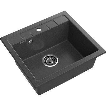  Мойка GranFest Quadro GF-Q-561 мрамор, графит 