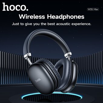  Наушники полноразмерные bluetooth HOCO W35 Max Joy BT headphones (черный) 