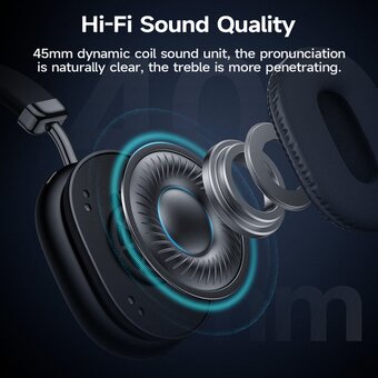  Наушники полноразмерные bluetooth HOCO W35 Max Joy BT headphones (черный) 